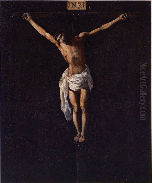 Cristo Crucificado Oil Painting by Francisco De Zurbaran