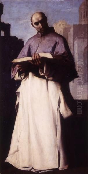 San Artaldo Oil Painting by Francisco De Zurbaran