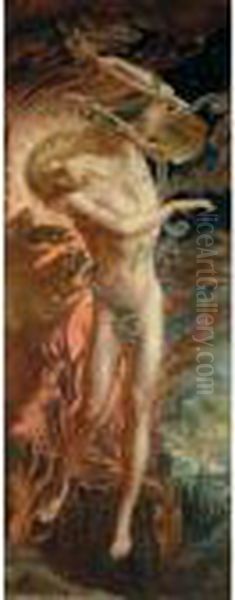 Orpheus Oil Painting by Jean Delville