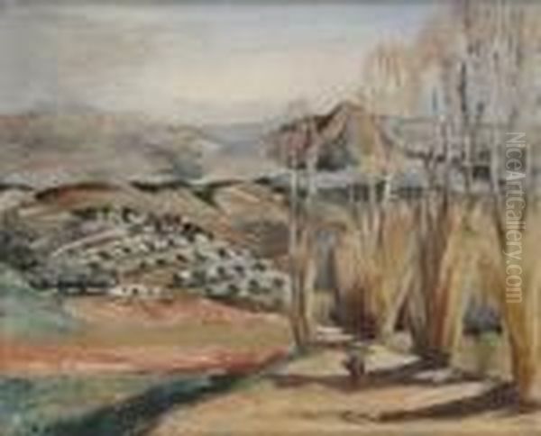 Paysage Oil Painting by Eric Detthow