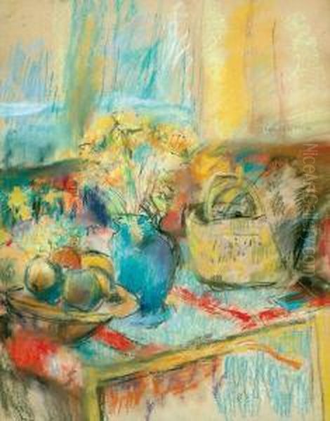 Csendelet Oil Painting by Rudolf Diener-Denes