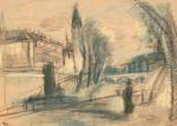 Szajna Oil Painting by Rudolf Diener-Denes