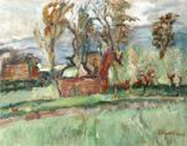 Oszi Taj Oil Painting by Rudolf Diener-Denes