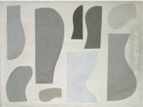 Related Forms 1937 Oil Painting by Jessica Stewart Dismorr