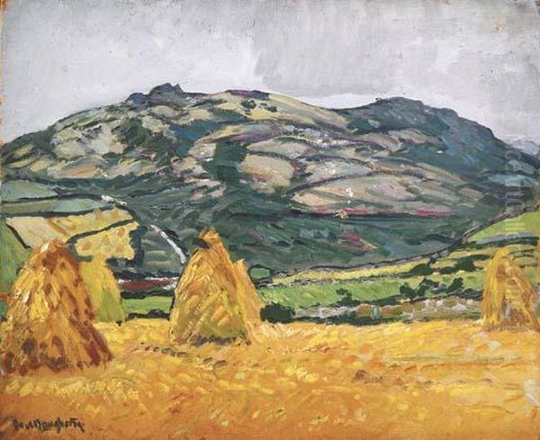 The Field Oil Painting by Paul Dougherty