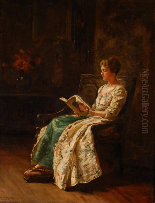 Untitled Oil Painting by Margaret Dovaston