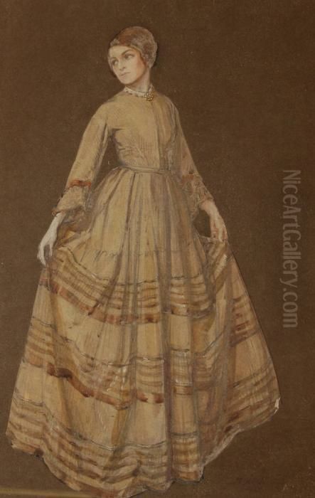 Untitled Oil Painting by Margaret Dovaston