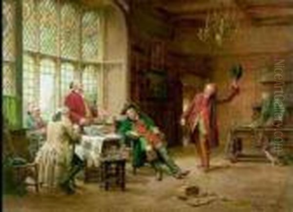 Mixed Luck Oil Painting by Margaret Dovaston