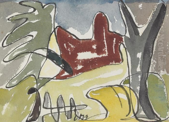 Centerport #20 Oil Painting by Arthur Garfield Dove