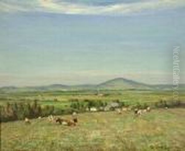 Balcraig Farm, Renfrewshire Oil Painting by Patrick Downie