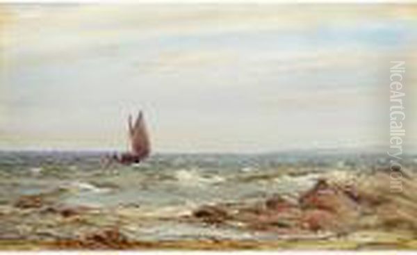 Nearing Home, Ballantrae Oil Painting by Patrick Downie