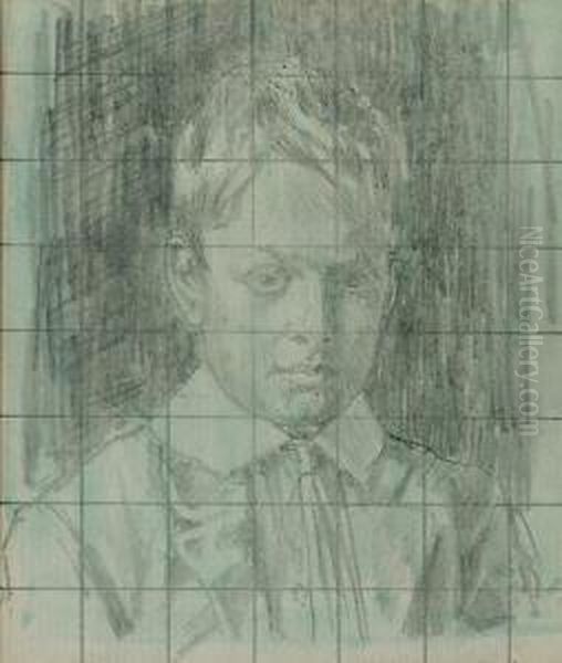 The Artist's Son Oil Painting by Malcolm Drummond