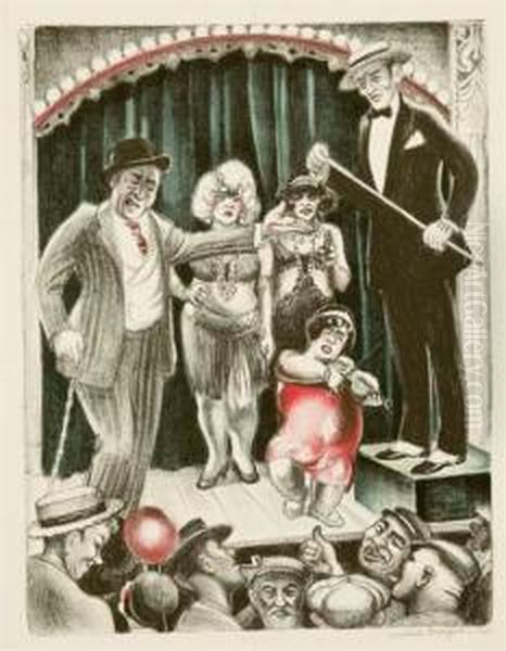 Mechano Marvel Of The Age Oil Painting by Mabel Dwight