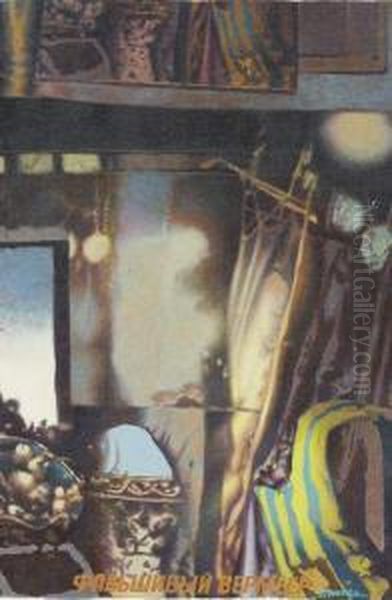 Fake Vermeer Oil Painting by Dyshlenko Yuri