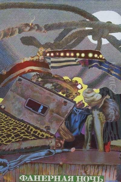 All Windows Facing South Oil Painting by Dyshlenko Yuri