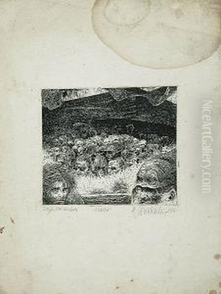 Odbicia Oil Painting by Kazimierz Dzielinski