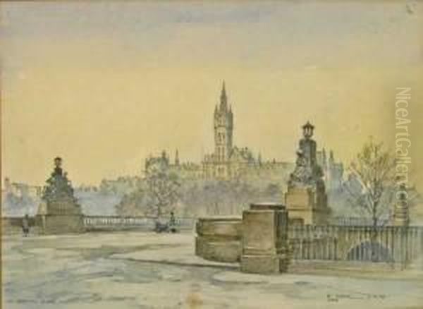 The Forgotten Bridge Oil Painting by Robert Eadie