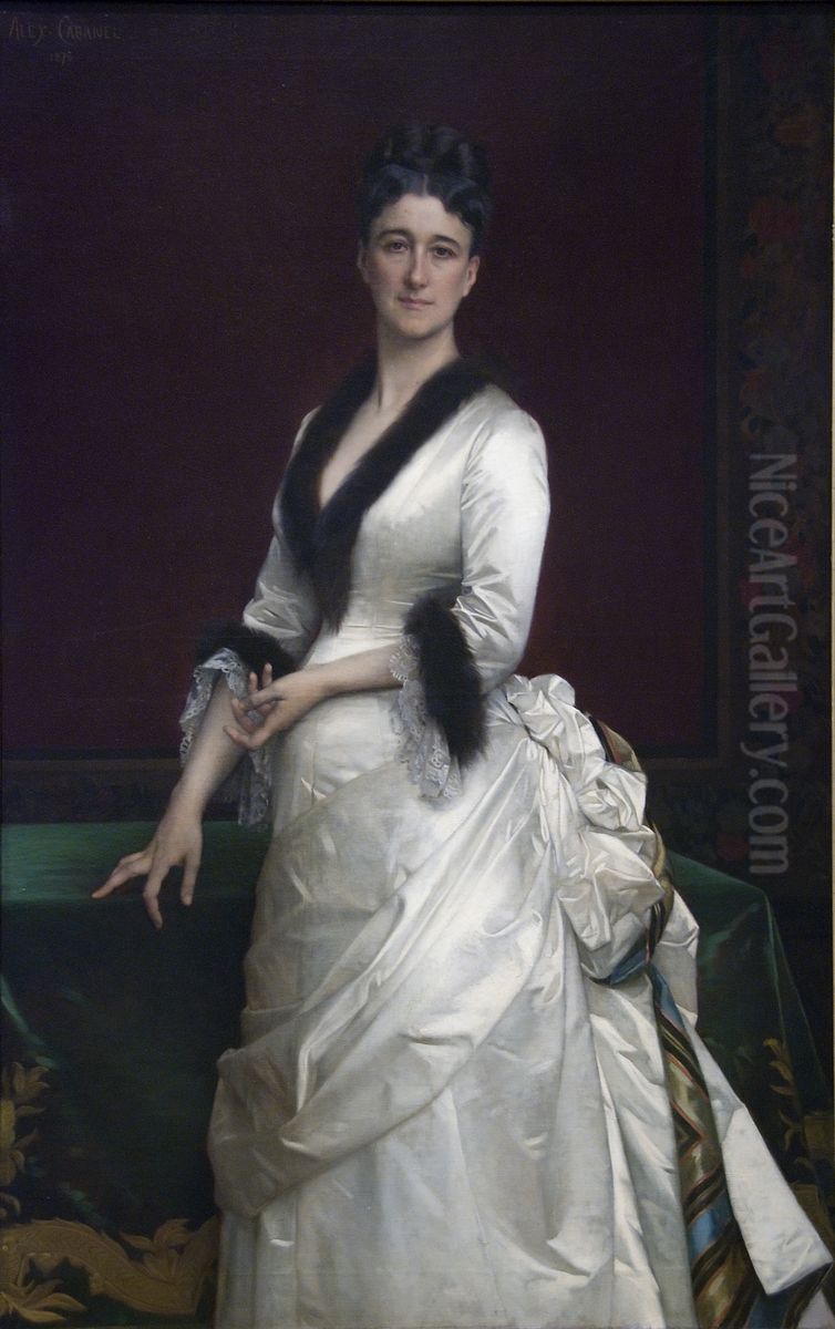 Catharine Lorillard Wolfe (1828-1887) Oil Painting by Alexandre Cabanel