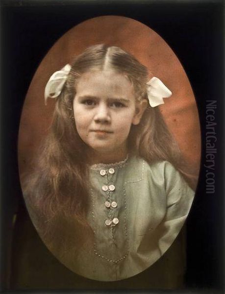 Three Portraits Oil Painting by Olive Edis