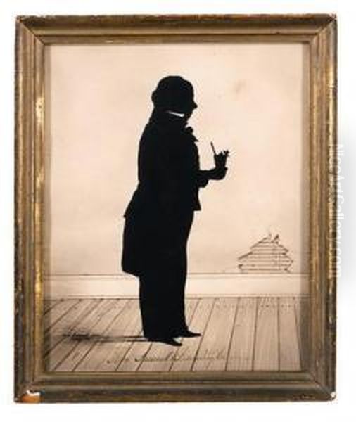 Untitled Oil Painting by Augustin Amant Constant Fidele Edouart