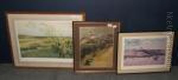 The Bicester Oil Painting by Lionel Louis Edwards