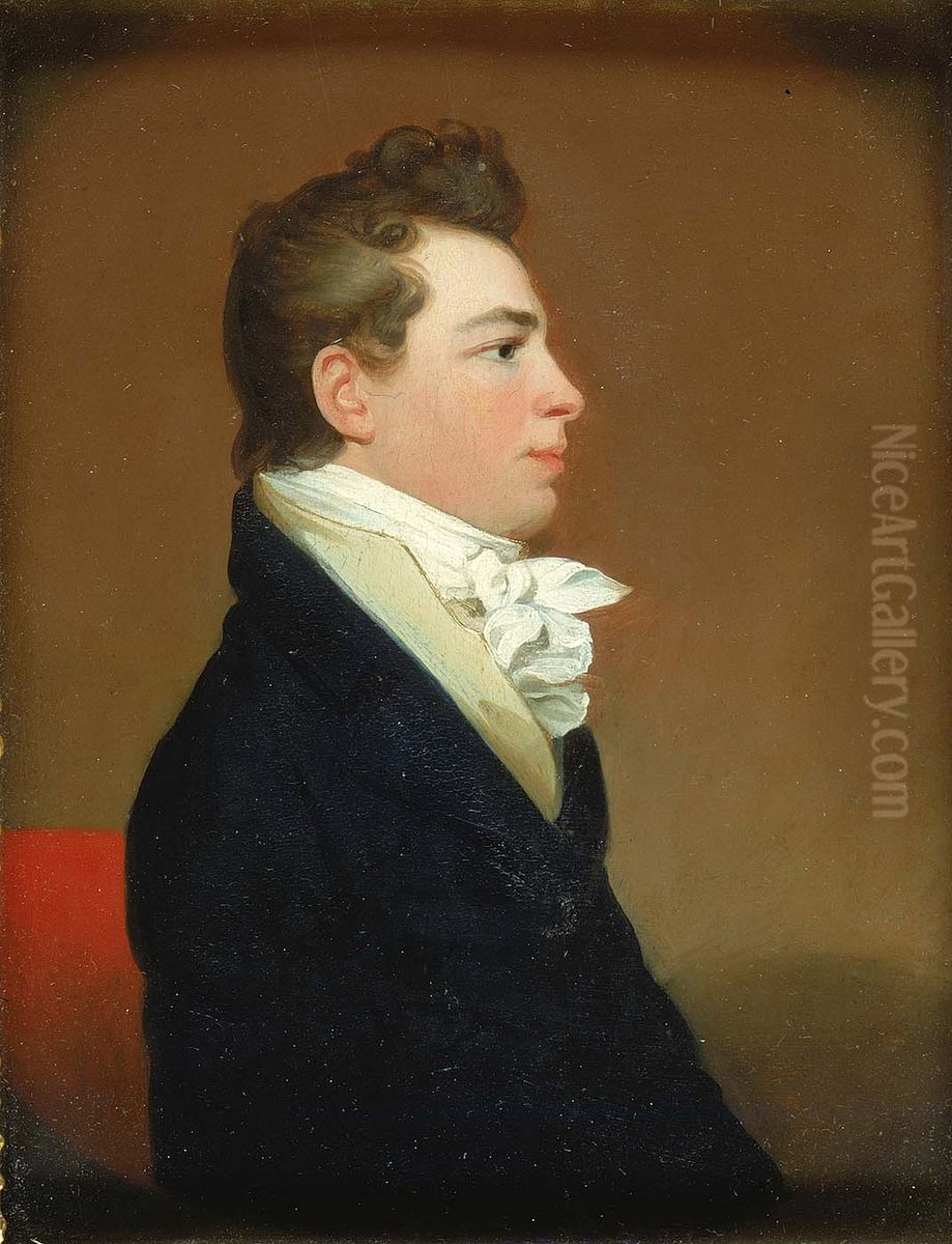 Portrait Of A Man Oil Painting by Jacob Eichholtz