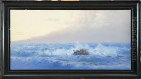 Seascape Oil Painting by Emil Ekman