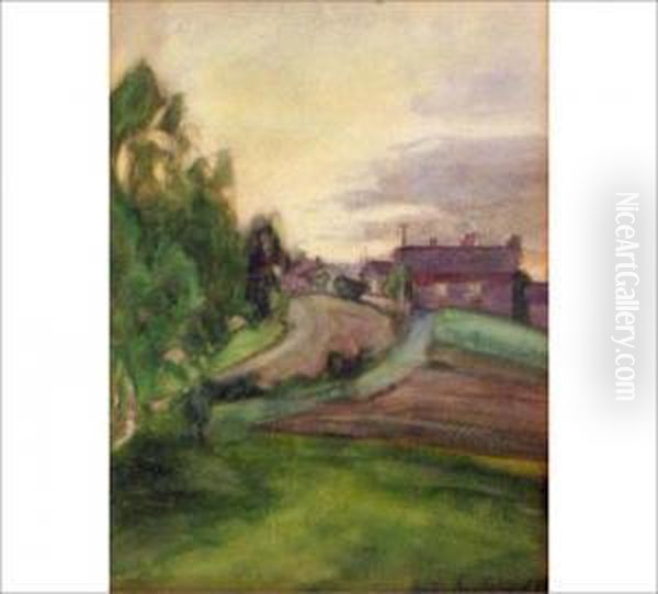 Untitled Oil Painting by Gabriel Engberg