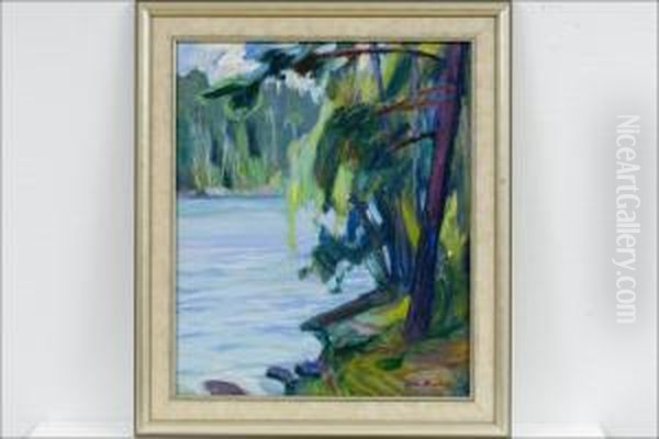 Ihana Kesapaiva - Ljuvlig Sommardag. Oil Painting by Gabriel Engberg