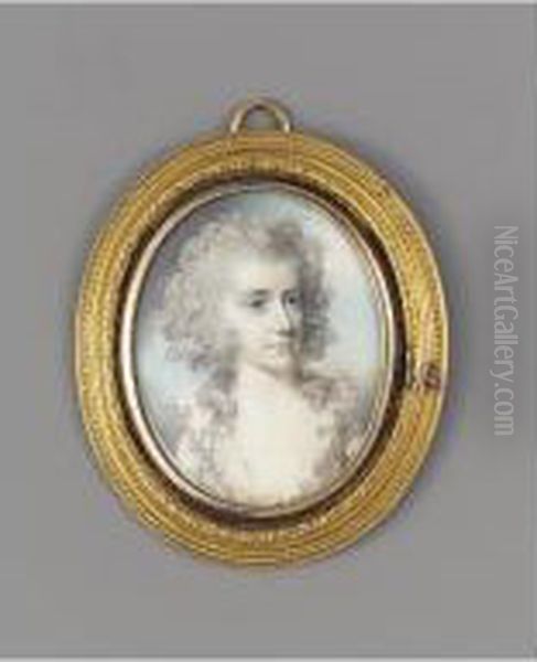 By , Circa 1785 Oil Painting by George Engleheart