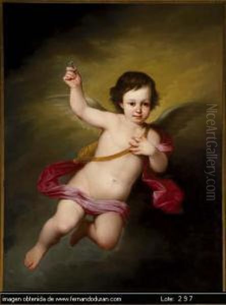 Untitled Oil Painting by Antonio Maria Esquivel Suarez de Urbina