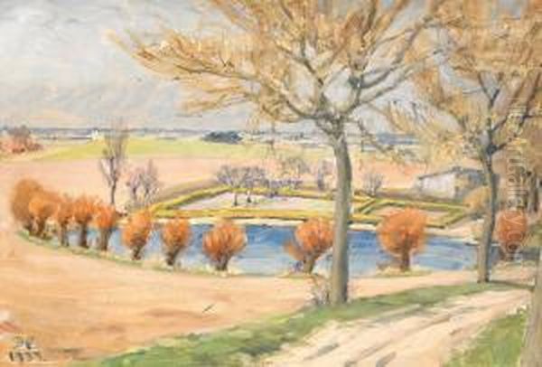 Skansk Var Oil Painting by Prince Eugen Of Sweden