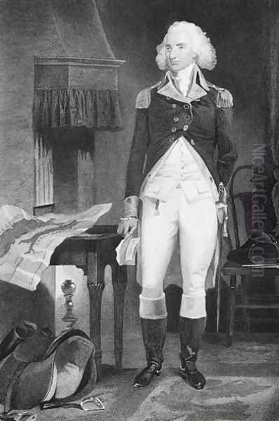 Portrait of Philip Schuyler Oil Painting by Alonzo Chappel