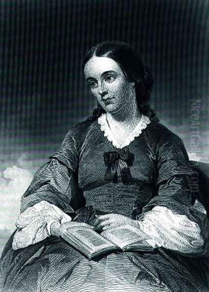 Margaret Fuller (1810-50) 1872 Oil Painting by Alonzo Chappel
