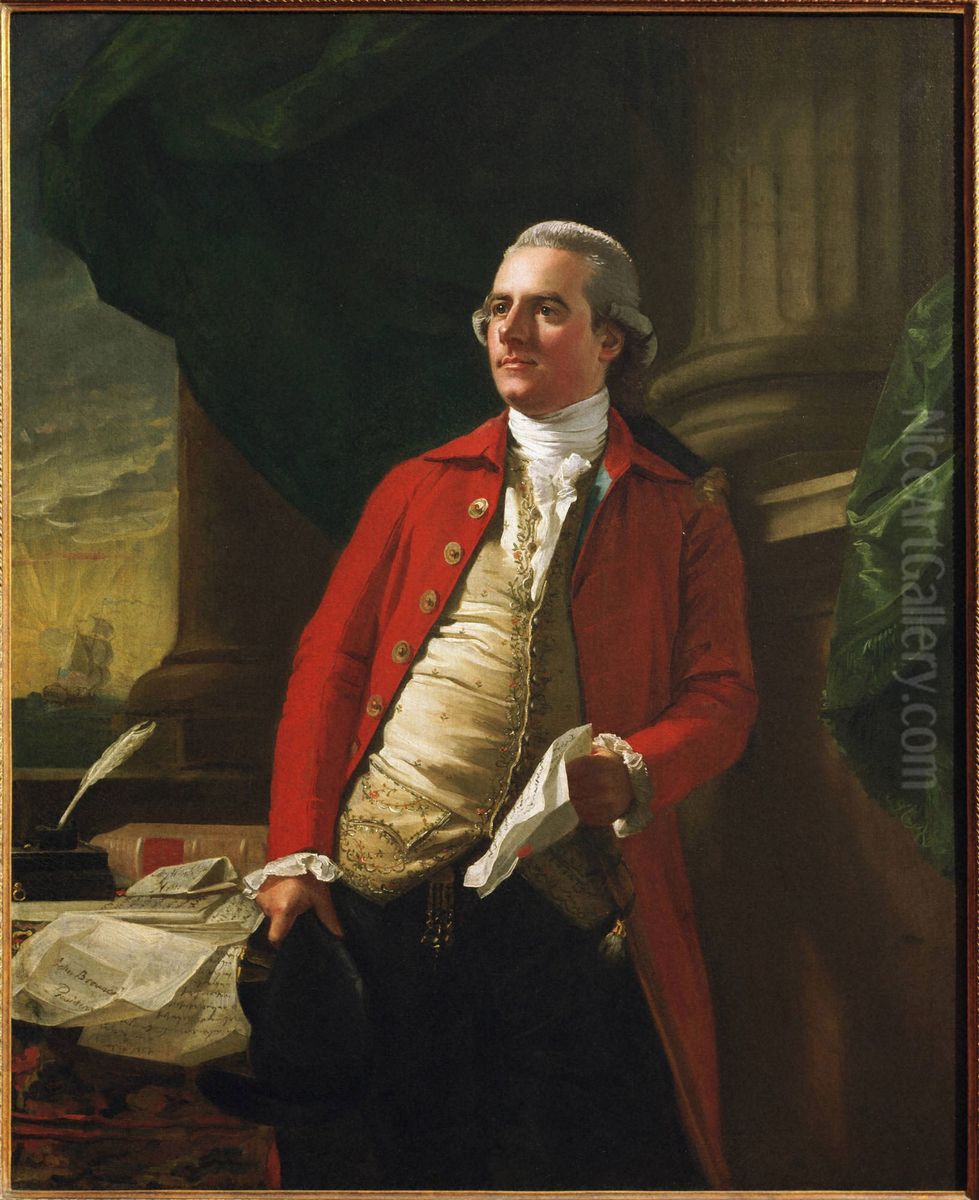 Elkanah Watson Oil Painting by John Singleton Copley
