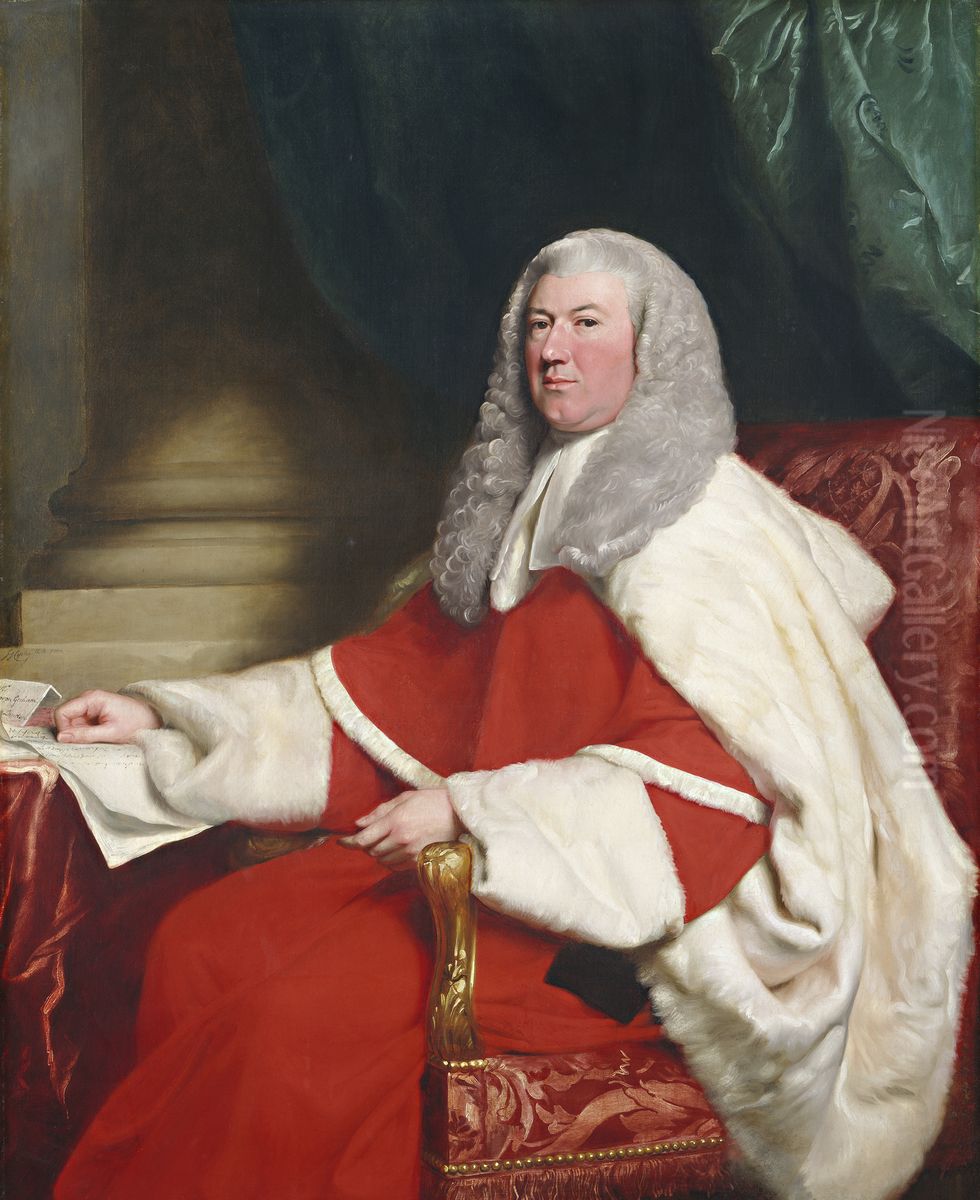 Baron Graham Oil Painting by John Singleton Copley