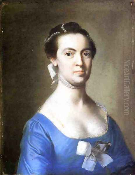 Lucretia Hubbard Towsend Oil Painting by John Singleton Copley