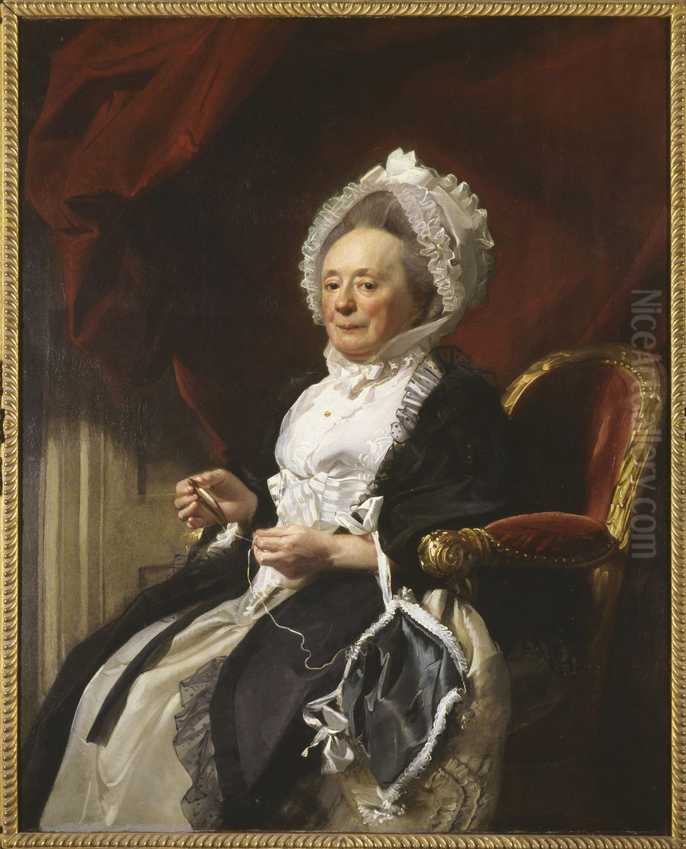 Mrs. Seymour Fort Oil Painting by John Singleton Copley