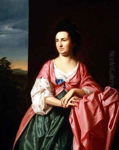 Mrs William Eppes c.1769 Oil Painting by John Singleton Copley