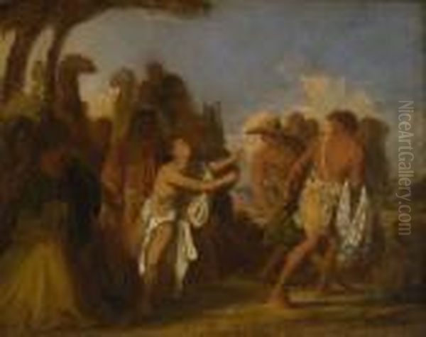 Joseph Wird Von Seinen Brudern
 Verkauft Oil Painting by Anselm Friedrich Feuerbach