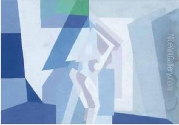 Ritmi Di Ballo Oil Painting by Luigi Fillia