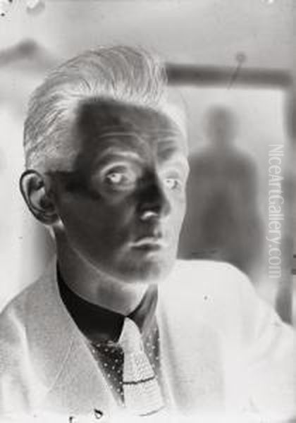 Egon Und Edith Schiele Oil Painting by Johannes Fischer