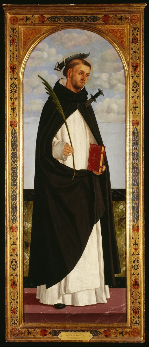 Saint Peter Martyr Oil Painting by Vittore Carpaccio