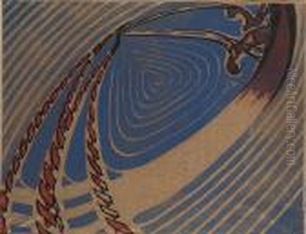 Swing Boats (coppel Cf5) Oil Painting by Claude Flight