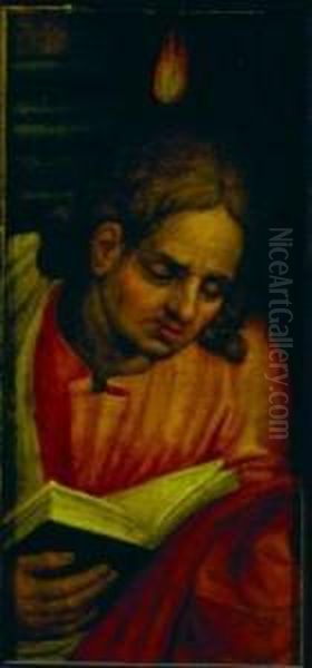 Pentecostal Saint Oil Painting by Frans Floris