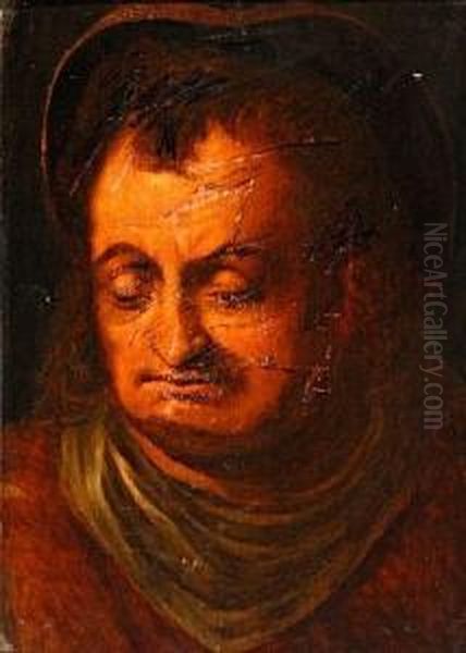 Busto Masculino Oil Painting by Frans Floris