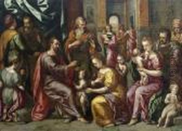 D H:f Oil Painting by Frans Floris