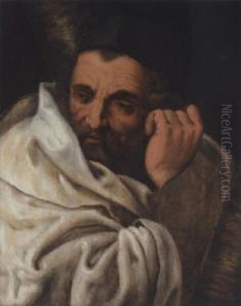 Sant Andrew Oil Painting by Frans Floris