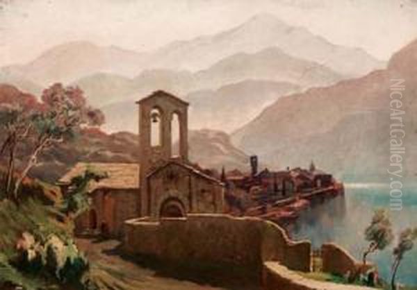 Poesia Montanina Oil Painting by Daniele Fontana