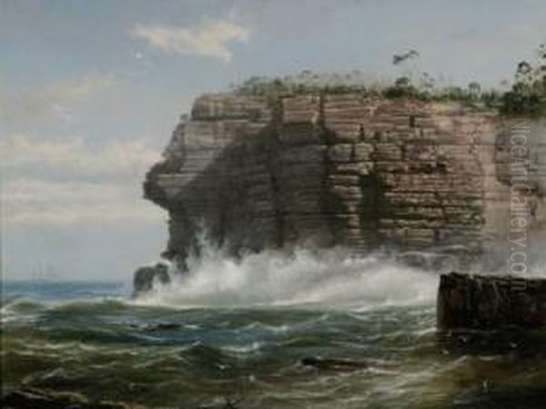 Eaglehawk Neck Oil Painting by H. Forrest